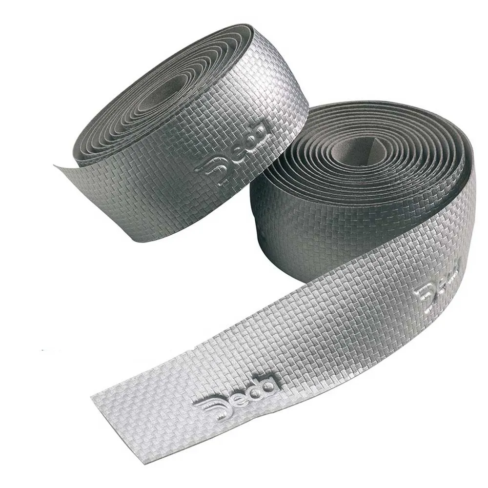 uPRISE Bikes Dedacciai Carbon Look Bar Tape - Silver | Price match, 365 day returns, 18-Month Warranty, Finance Available & Free UK Delivery