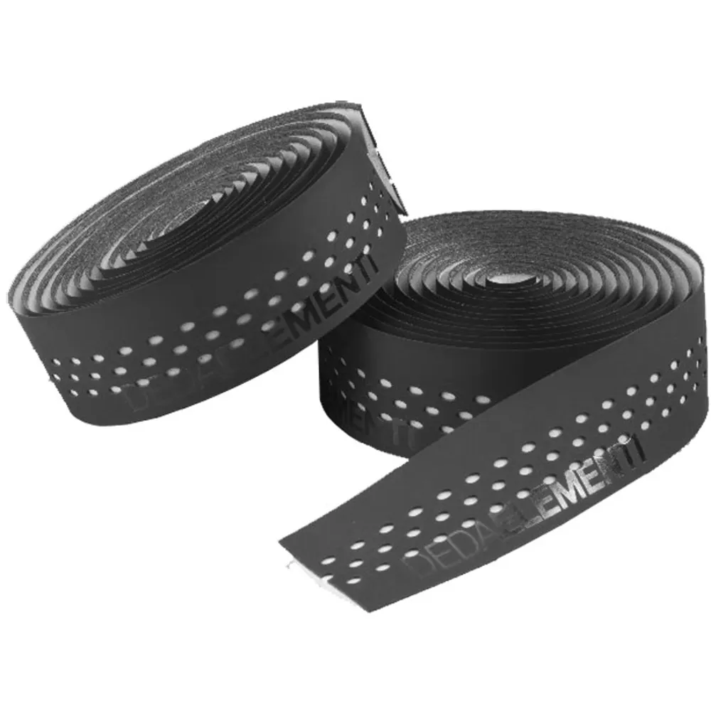 uPRISE Bikes Deda Presa Bar Tape - Black/Grey | Price match, 365 day returns, 18-Month Warranty, Finance Available & Free UK Delivery