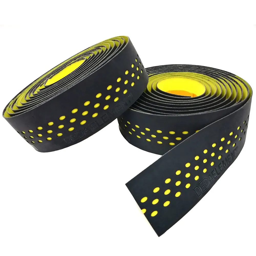 uPRISE Bikes Deda Presa Bar Tape - Black/Yellow | Price match, 365 day returns, 18-Month Warranty, Finance Available & Free UK Delivery