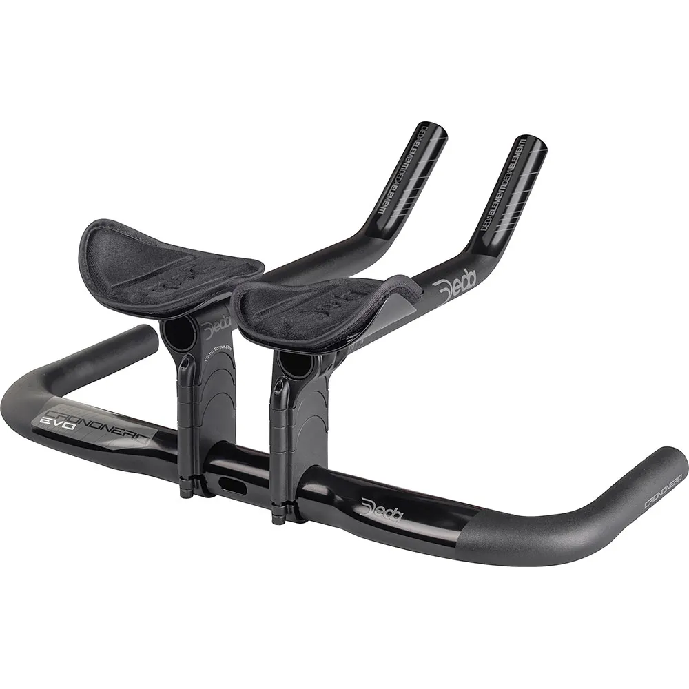 uPRISE Bikes Deda Crononero EVO Tri Bars - 42cm - Polish On Black | Price match, 365 day returns, 18-Month Warranty, Finance Available & Free UK Delivery