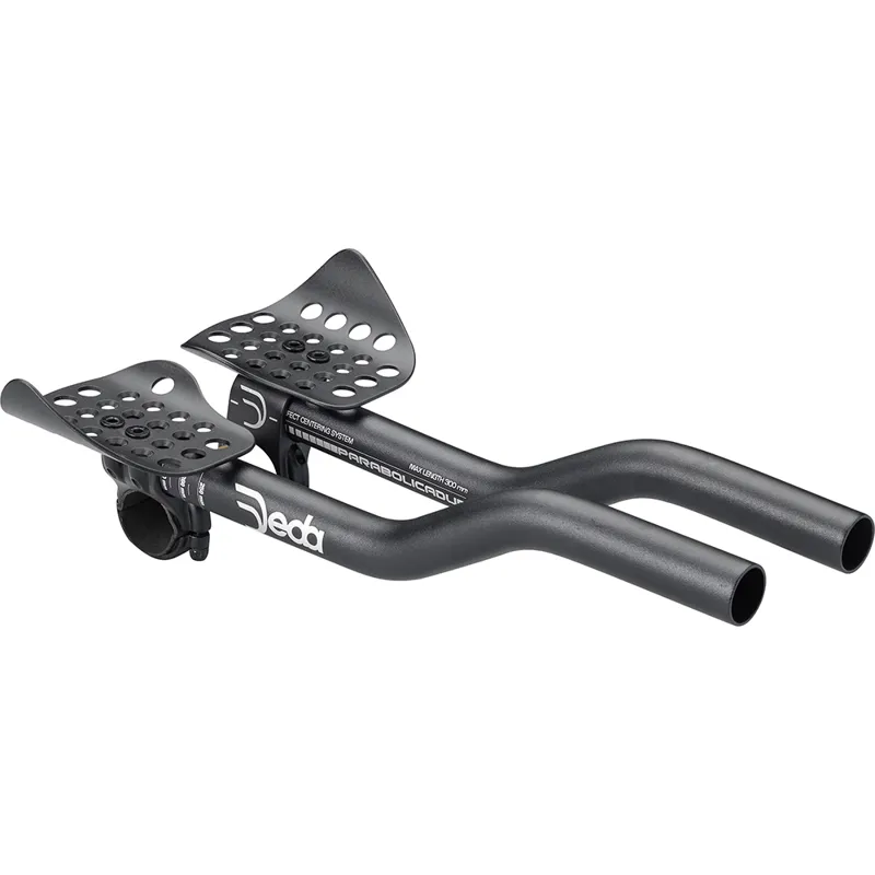 Deda Parabolica Due Clip-On Extensions - 31.7mm - Black