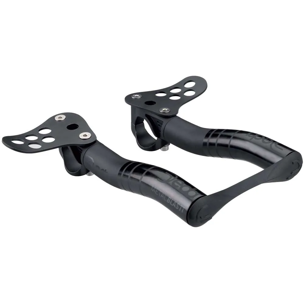 uPRISE Bikes Deda Metal Blast Clip-On Extensions - Black | Price match, 365 day returns, 18-Month Warranty, Finance Available & Free UK Delivery