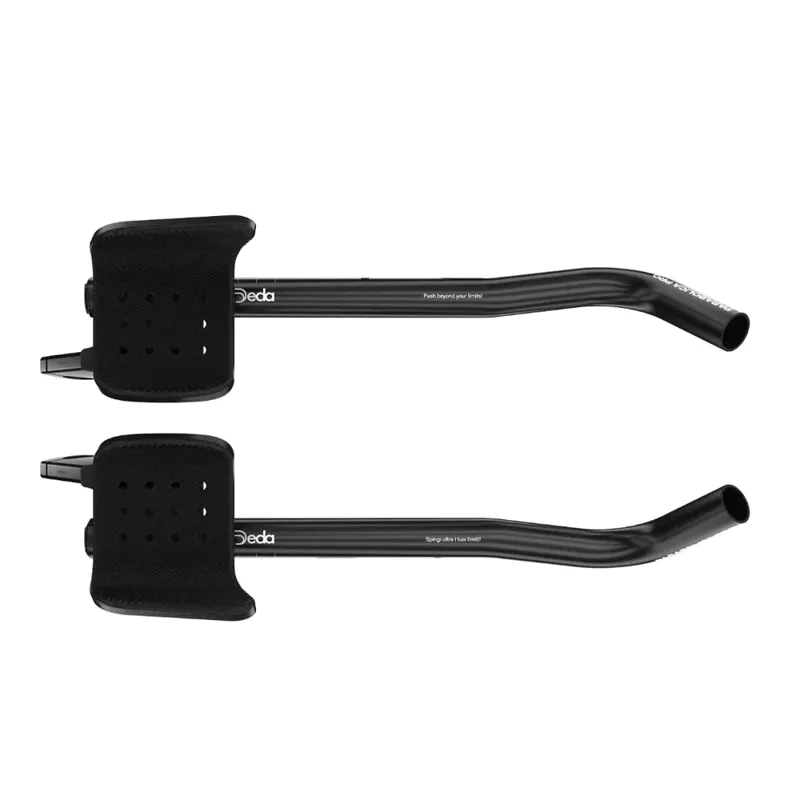 Deda Parabolica Pro Extensions - 385mm - Black-2