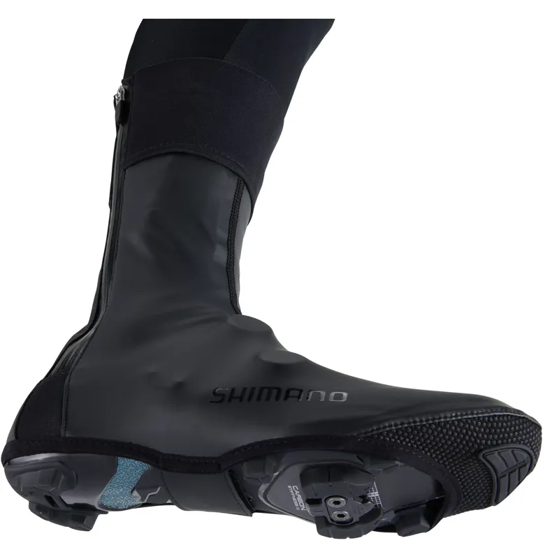 Shimano Dual Fit H2O Wintproof Shoe Covers - Black-1