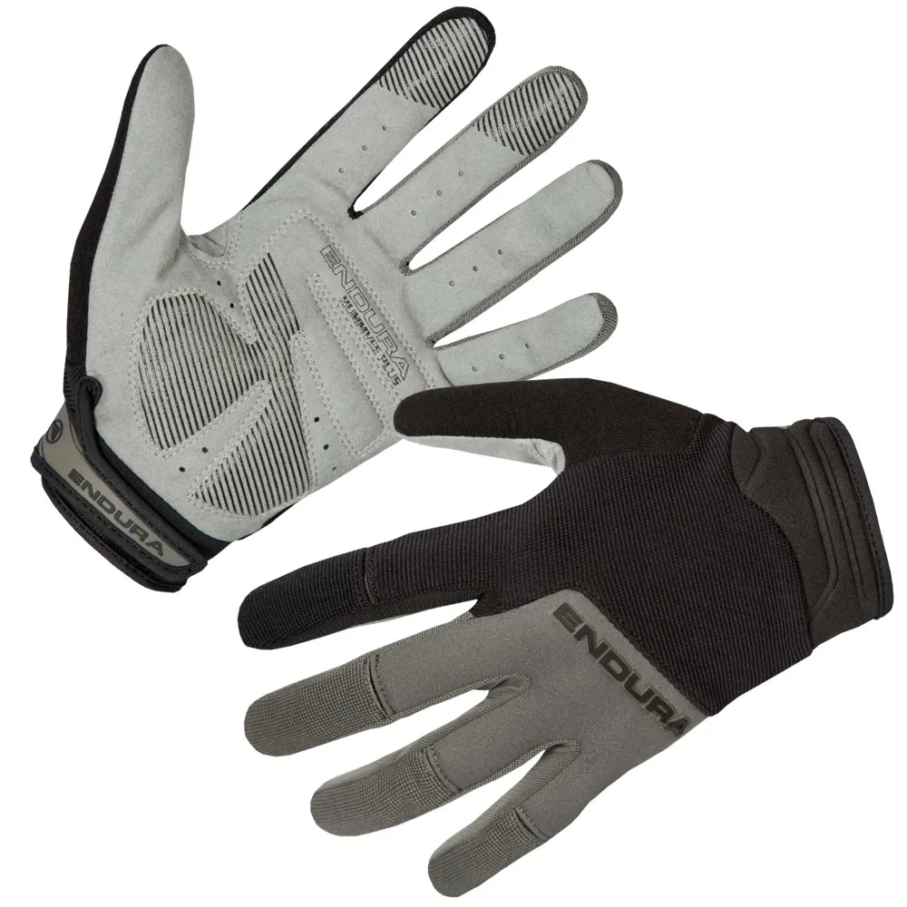 uPRISE Bikes Endura Hummvee Plus II Long Finger Gloves - Black | Price match, 365 day return s, 18-Month Warranty, Finance Available & Free UK Delivery