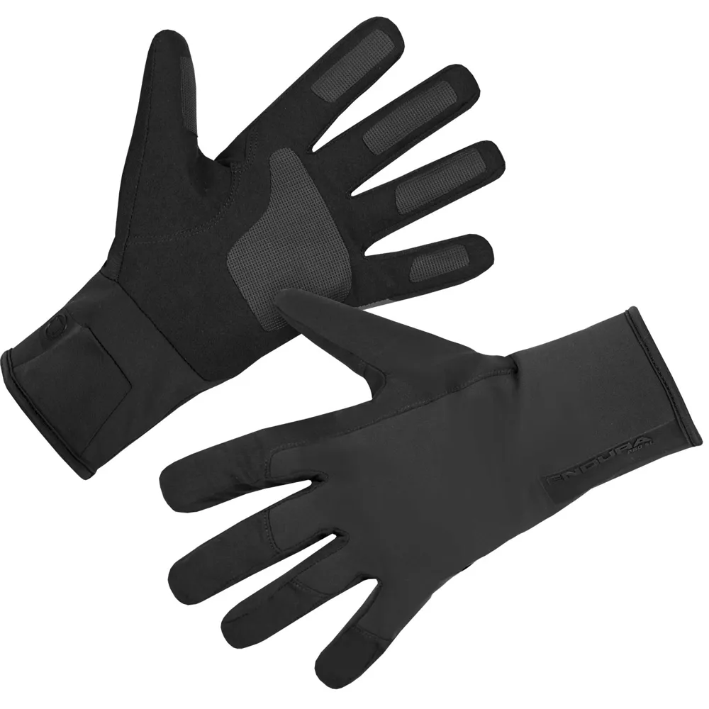 uPRISE Bikes Endura Pro SL Primaloft Waterproof Long Finger Gloves - Black | Price match, 365 day return s, 18-Month Warranty, Finance Available & Free UK Delivery