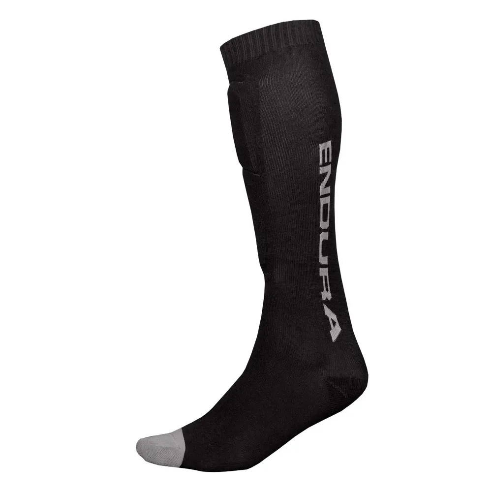 uPRISE Bikes Endura SingleTrack Shin Guard Socks - Black | Price match, 365 day return s, 18-Month Warranty, Finance Available & Free UK Delivery