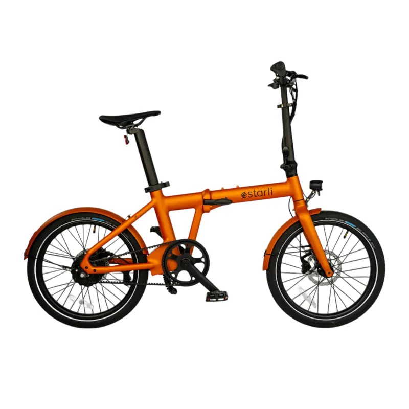 Estarli E20.X 2 Speed Auto Pro 2026 Electric Folding Bike - Bronze
