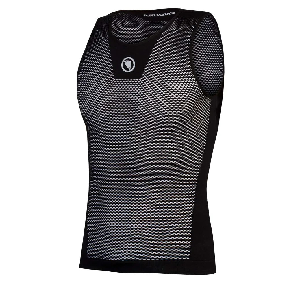 uPRISE Bikes Endura Fishnet Sleeveless Baselayer II - Black | Price match, 365 day return s, 18-Month Warranty, Finance Available & Free UK Delivery