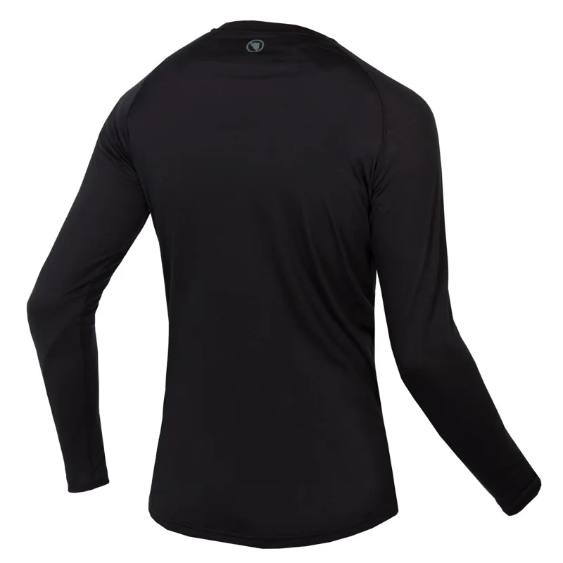 Endura BaaBaa Blend Men's Long Sleeve Baselayer - Black-1