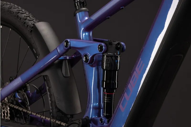Cube Stereo Hybrid One44 PRO 800wh 2027 Electric MTB - Blueirish/Purple-4