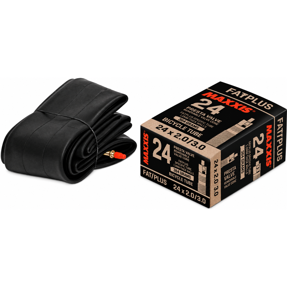 uPRISE Bikes Maxxis Fat Plus 24 x 2.0 - 3.0 inch Inner Tube - Presta | Price match, 365 day returns, 18-Month Warranty, Finance Available & Free UK Delivery