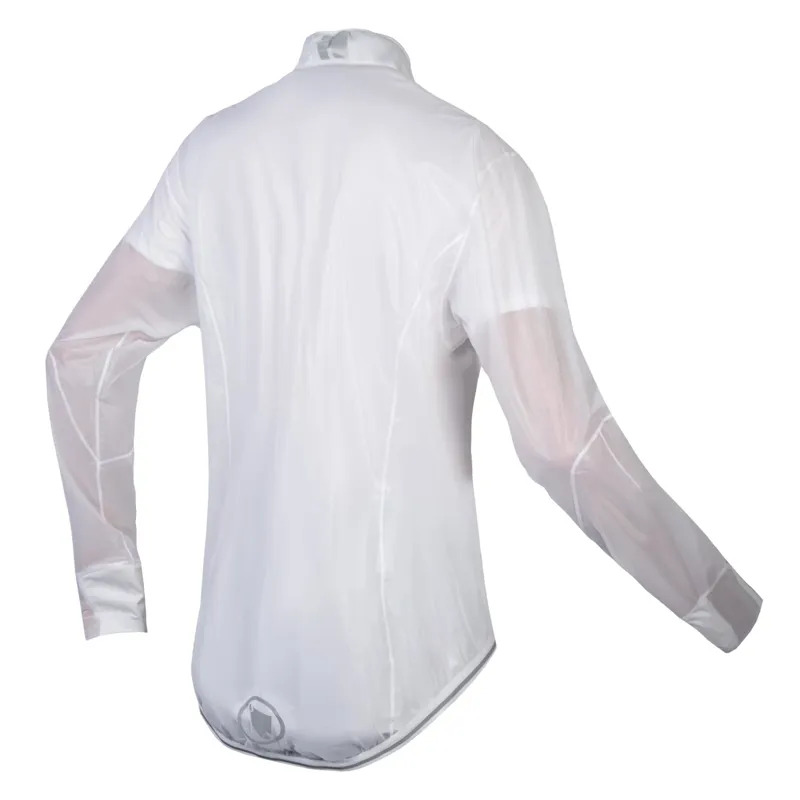 Endura FS260-Pro Adrenaline Race Cape II Waterproof Jacket - White-1