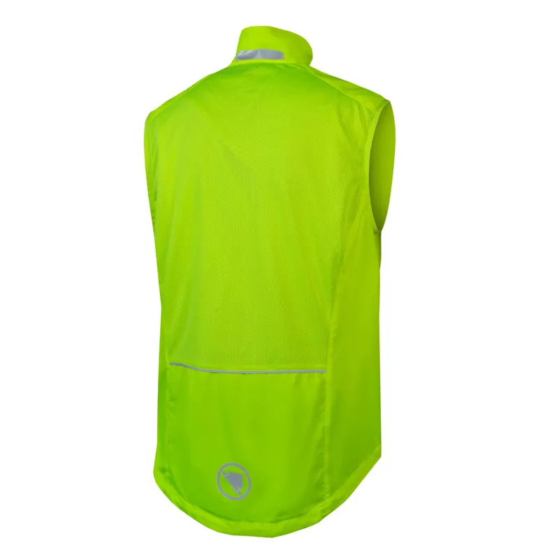 Endura Hummvee Windproof Men's Gilet - Hi-Viz Yellow-1