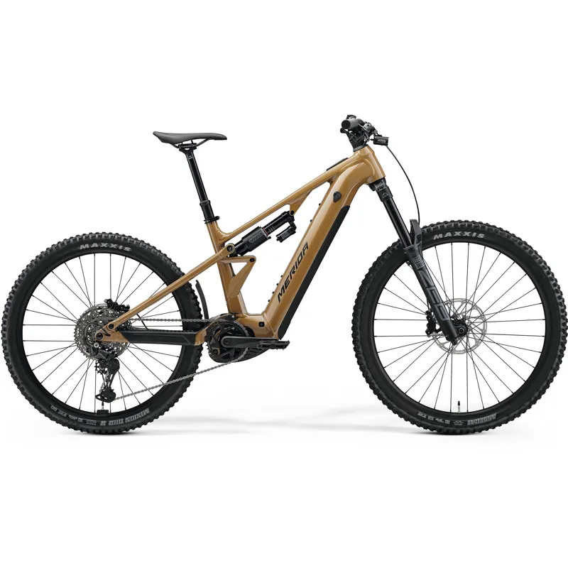 Merida eOne-Eighty 500 2026 Electric Full Suspension MTB - River Clay