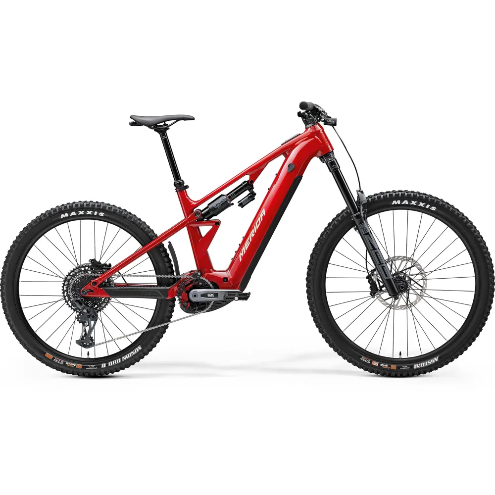 uPRISE Bikes Merida eOne-Eighty 700 2025 Electric Full Suspension MTB - Heritage Red | Price match, 365 day return s, 18-Month Warranty, Finance Available & Free UK Delivery