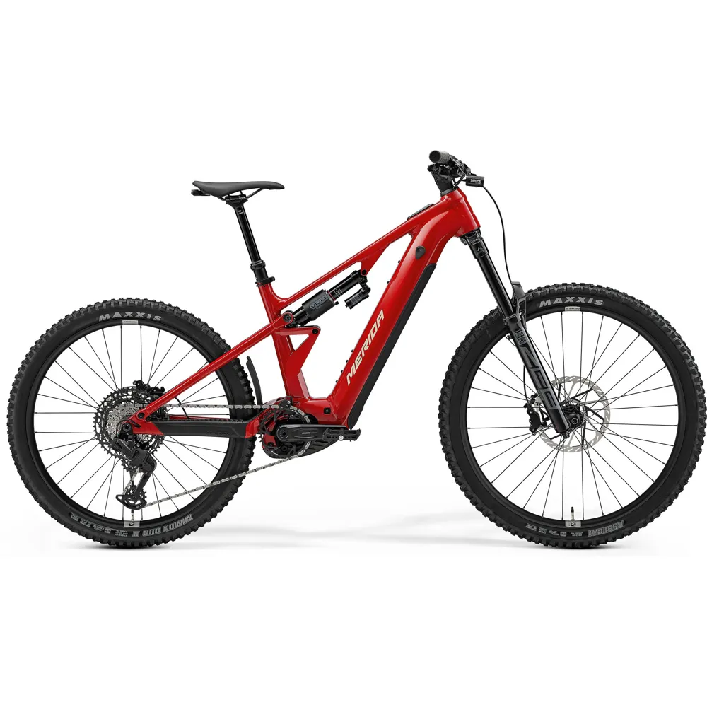 uPRISE Bikes Merida eOne-Eighty 700 2026 Electric Full Suspension MTB - Heritage Red | Price match, 365 day return s, 18-Month Warranty, Finance Available & Free UK Delivery