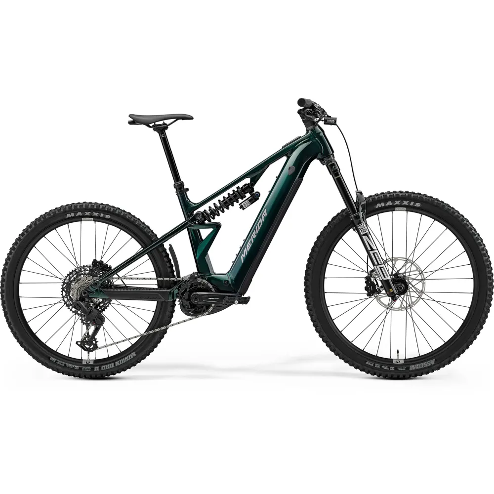 uPRISE Bikes Merida eOne-Eighty FR 800 2026 Electric Full Suspension MTB - Halo Green | Price match, 365 day return s, 18-Month Warranty, Finance Available & Free UK Delivery