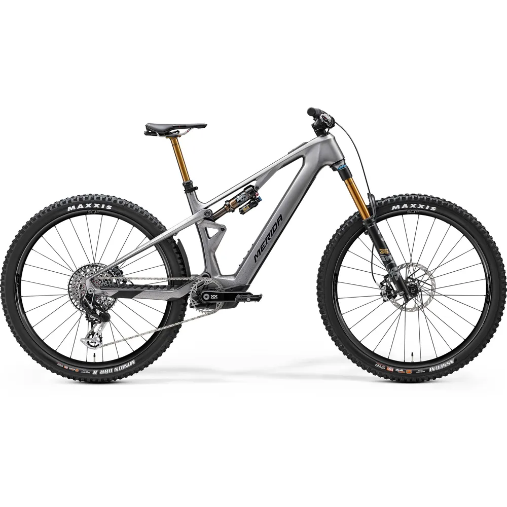 uPRISE Bikes Merida eOne-Sixty SL 10K 2025 Electric Full Suspension MTB - Metal Grey | Price match, 365 day return s, 18-Month Warranty, Finance Available & Free UK Delivery