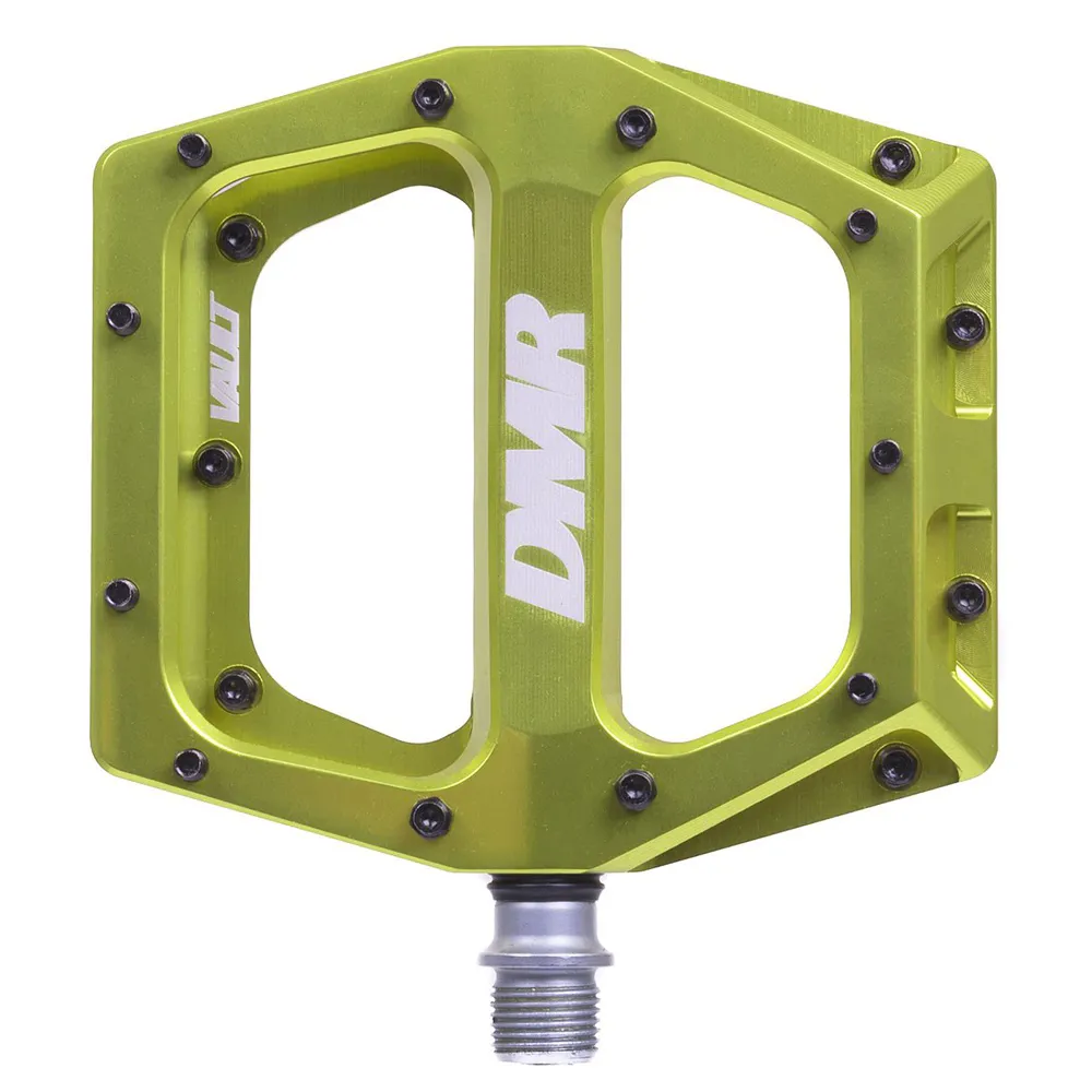 uPRISE Bikes DMR Vault Flat MTB Pedals - Lemon Lime | Price match, 365 day return s, 18-Month Warranty, Finance Available & Free UK Delivery