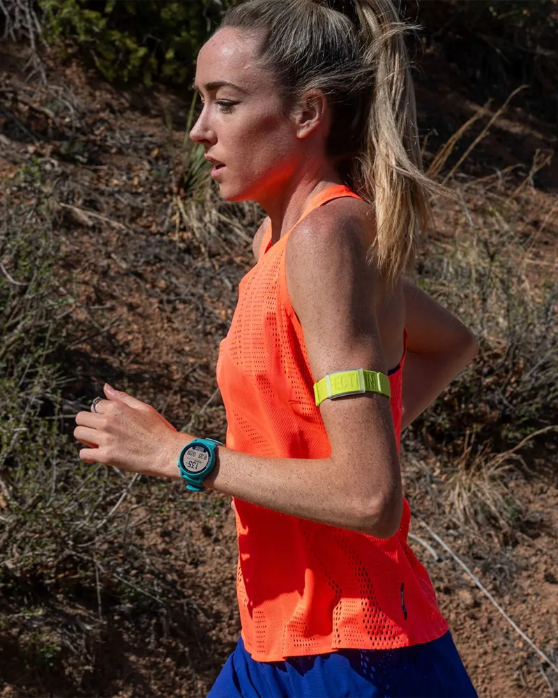 Coros Arm Strap Heart Rate Monitor - Lime Yellow-6