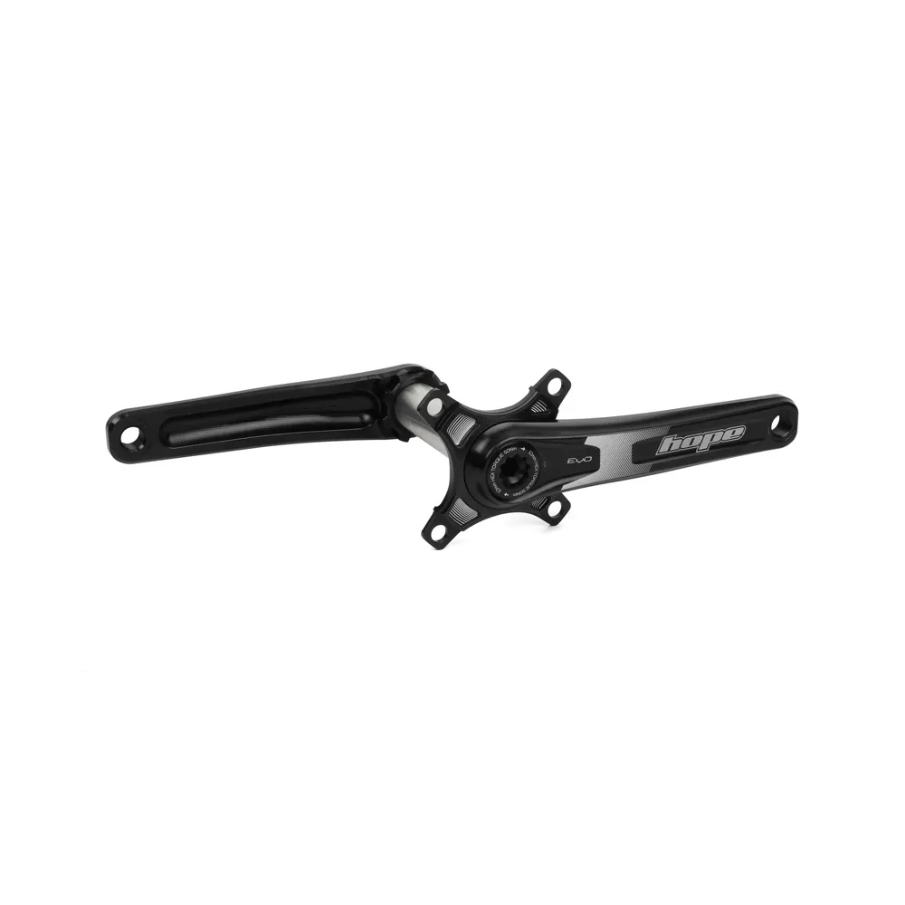 uPRISE Bikes Hope EVO Double Spider 68/73mm MTB Crankset - Black | Price match, 365 day return s, 18-Month Warranty, Finance Available & Free UK Delivery