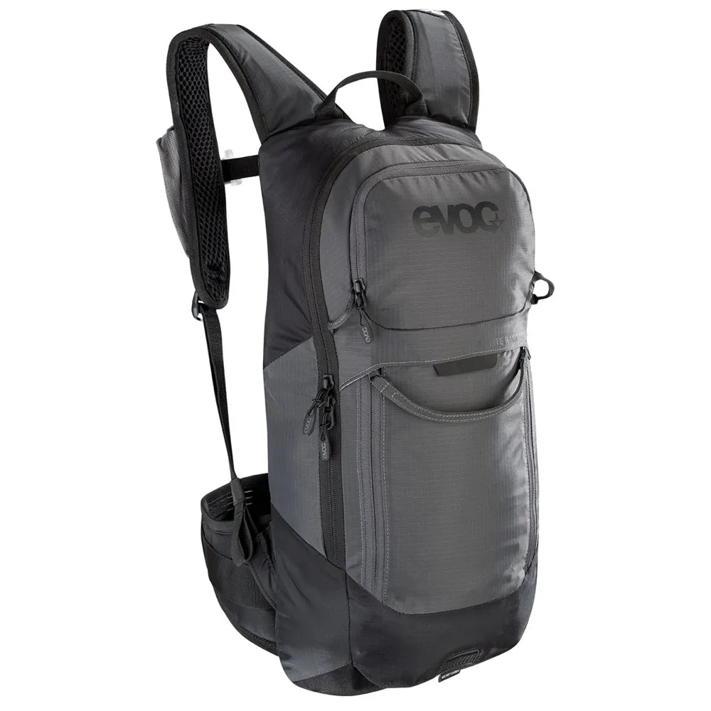uPRISE Bikes Evoc FR Lite Race Protector 10 Litres Backpack - Carbon Grey/Black | Price match, 365 day return s, 18-Month Warranty, Finance Available & Free UK Delivery
