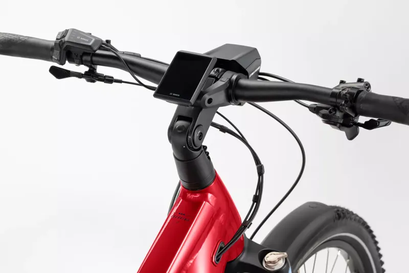 Haibike Trekking 7 Crossbar 2026 Electric Hybrid Bike - Fruity Red-5
