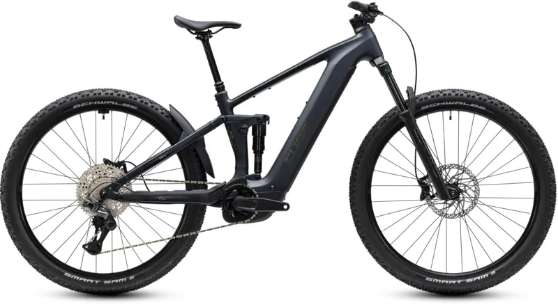 Cube Stereo Hybrid One44 PRO 800wh 2027 Electric MTB - Coal/Black