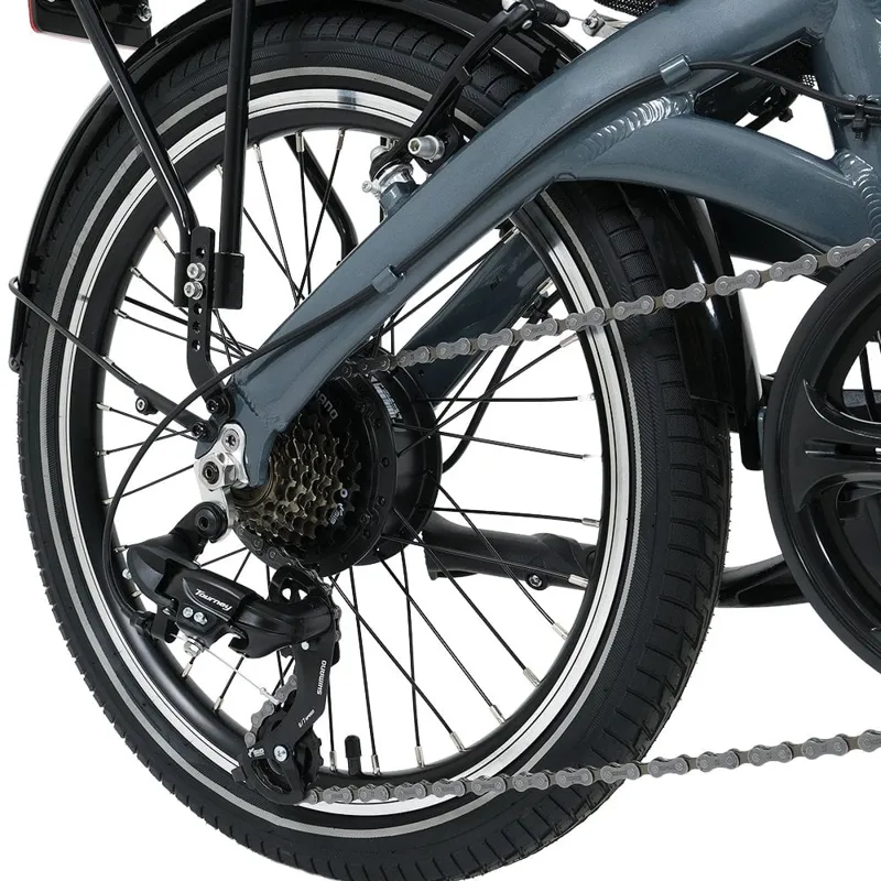 Falcon Compact 20w 2026 Electric Folding Bike - Grey-5