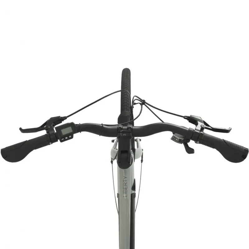 Falcon Liberty Crossbar 2026 Electric Hybrid Bike - Primer Grey-8