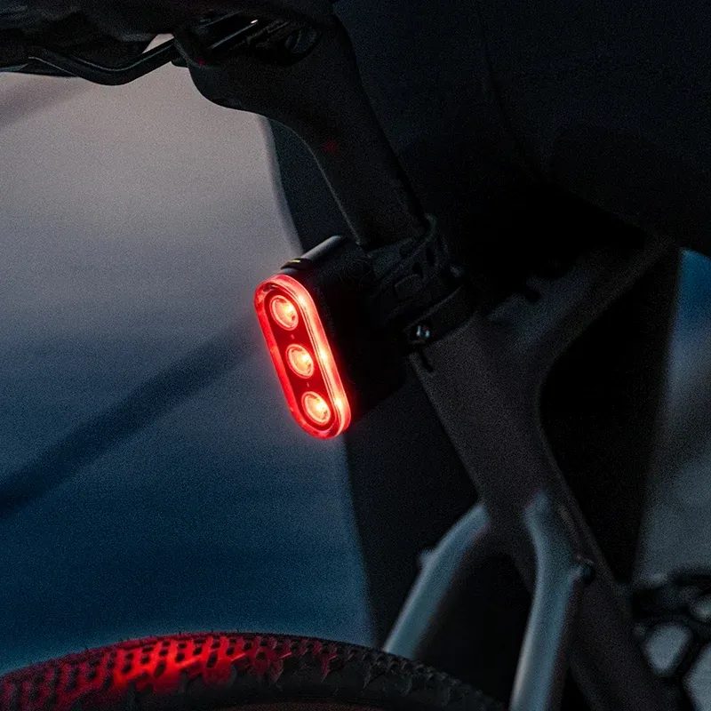 Ravemen TR400 USB 400 Lumen Rear Light W/Brake-Detection - Black-4