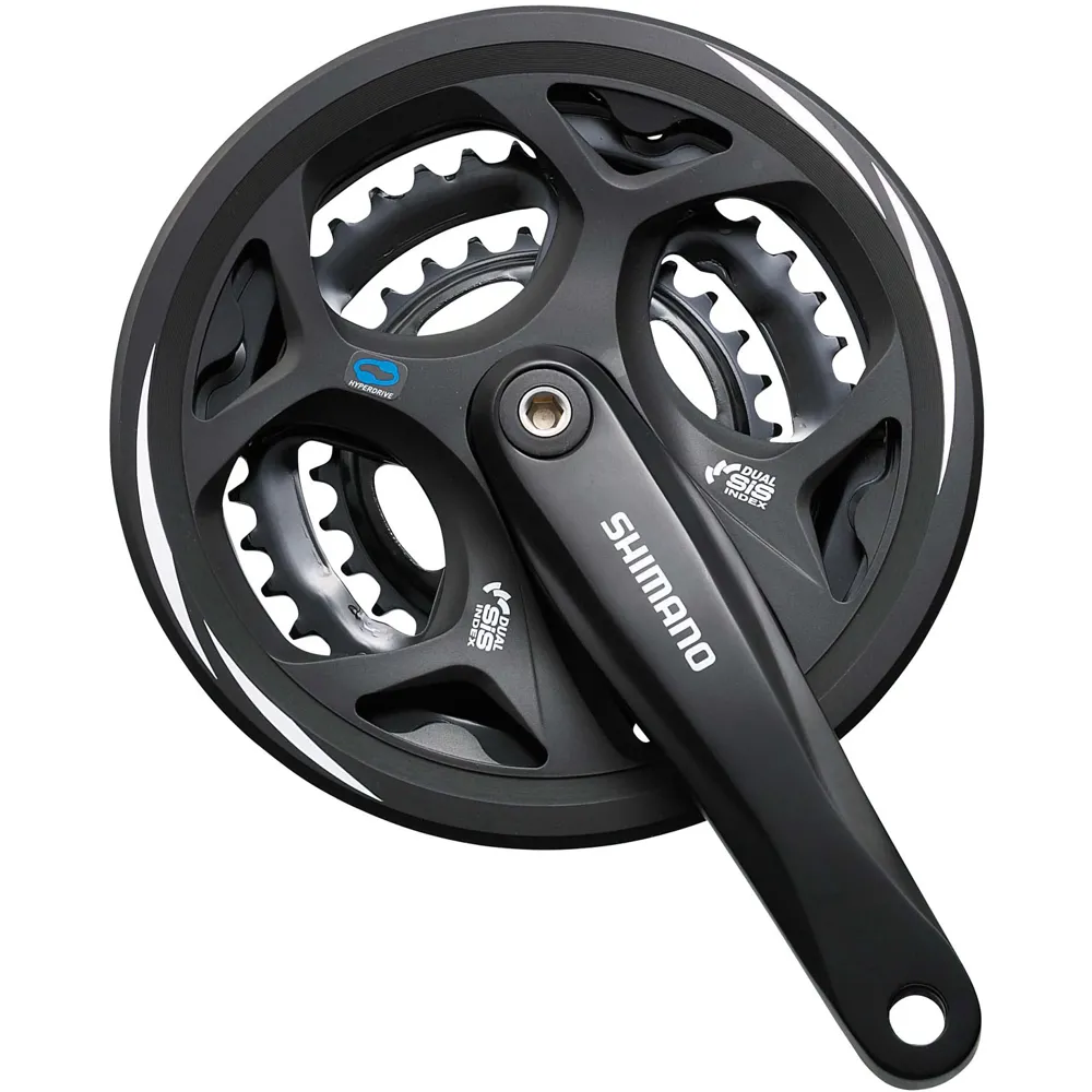 uPRISE Bikes Shimano Altus FC- M311 Square Taper Chainset - 170mm or 175mm | Price match, 365 day return s, 18-Month Warranty, Finance Available & Free UK Delivery