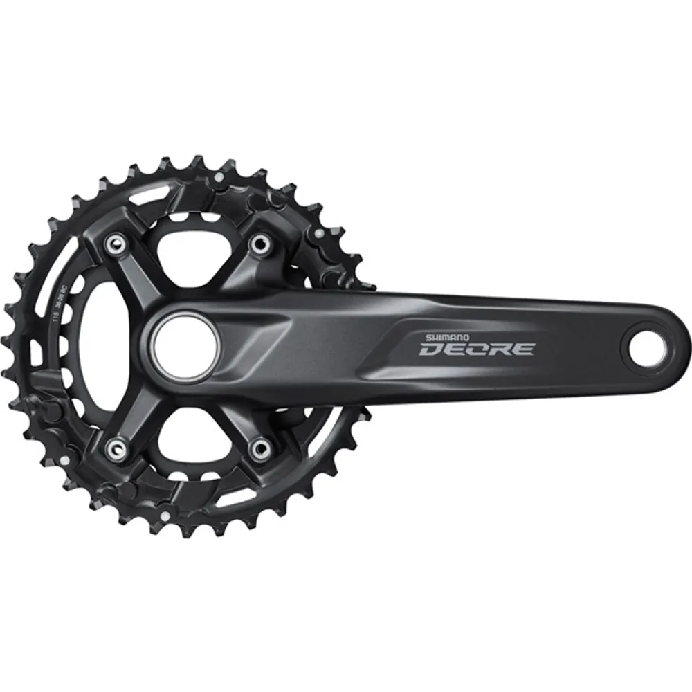 uPRISE Bikes Shimano FC-M5100 Deore 11-Speed Chainset - 51.8mm Boost - 36/26T - Black | Price match, 365 day return s, 18-Month Warranty, Finance Available & Free UK Delivery