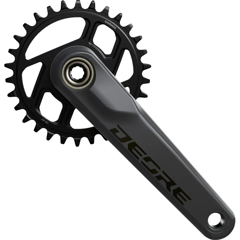 uPRISE Bikes Shimano FC-M6200 Deore 12-Speed 55mm Chainline MTB Chainset - Black | Price match, 365 day returns, 18-Month Warranty, Finance Available & Free UK Delivery