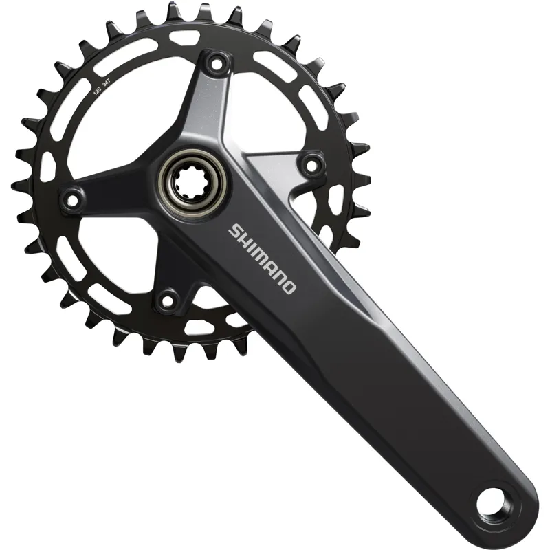 Shimano FC-MT520 Deore 12-Speed 55mm Chainline MTB Chainset - Black