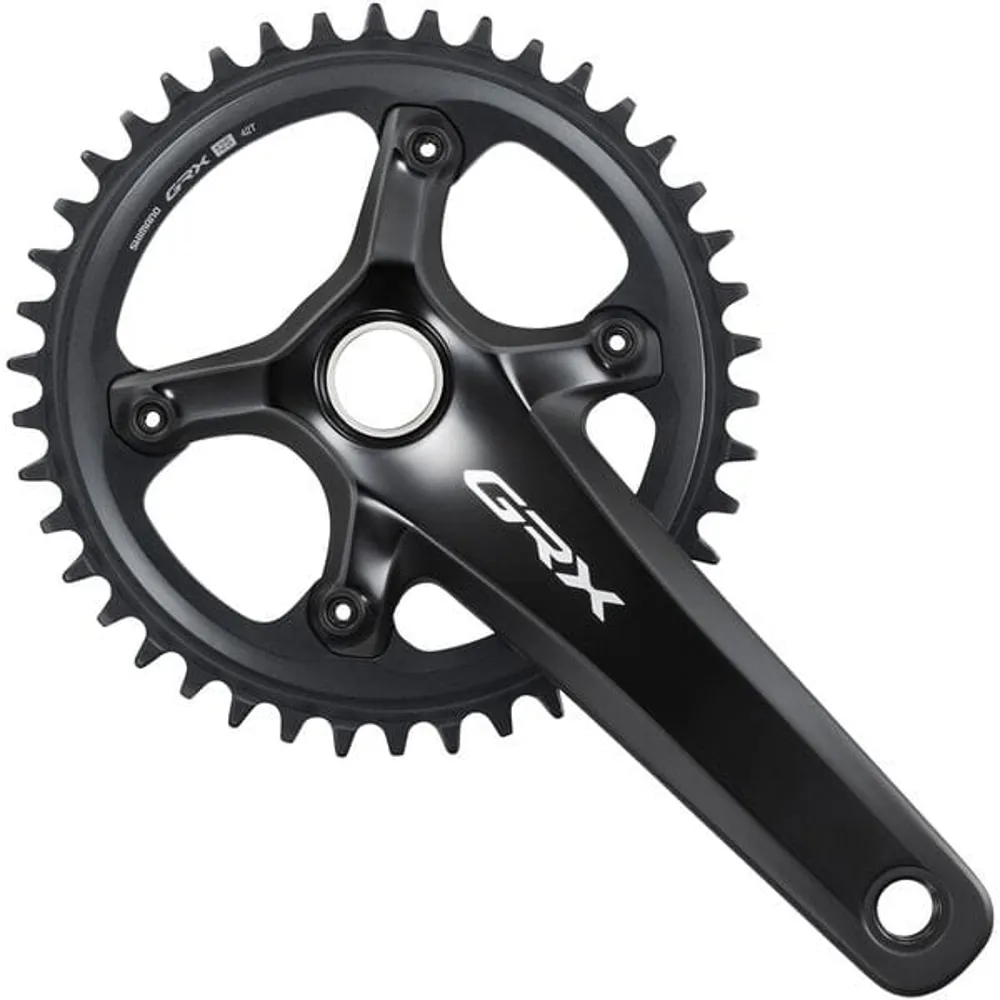 uPRISE Bikes Shimano FC-RX820 GRX Single 12-Speed Hollowtech II Chainset - Grey | Price match, 365 day returns, 18-Month Warranty, Finance Available & Free UK Delivery