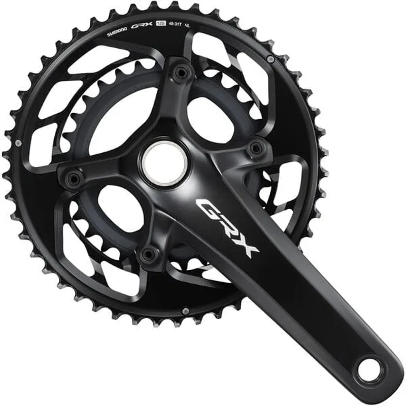 Shimano FC-RX820 GRX Double 12-Speed Hollowtech II Chainset - Grey