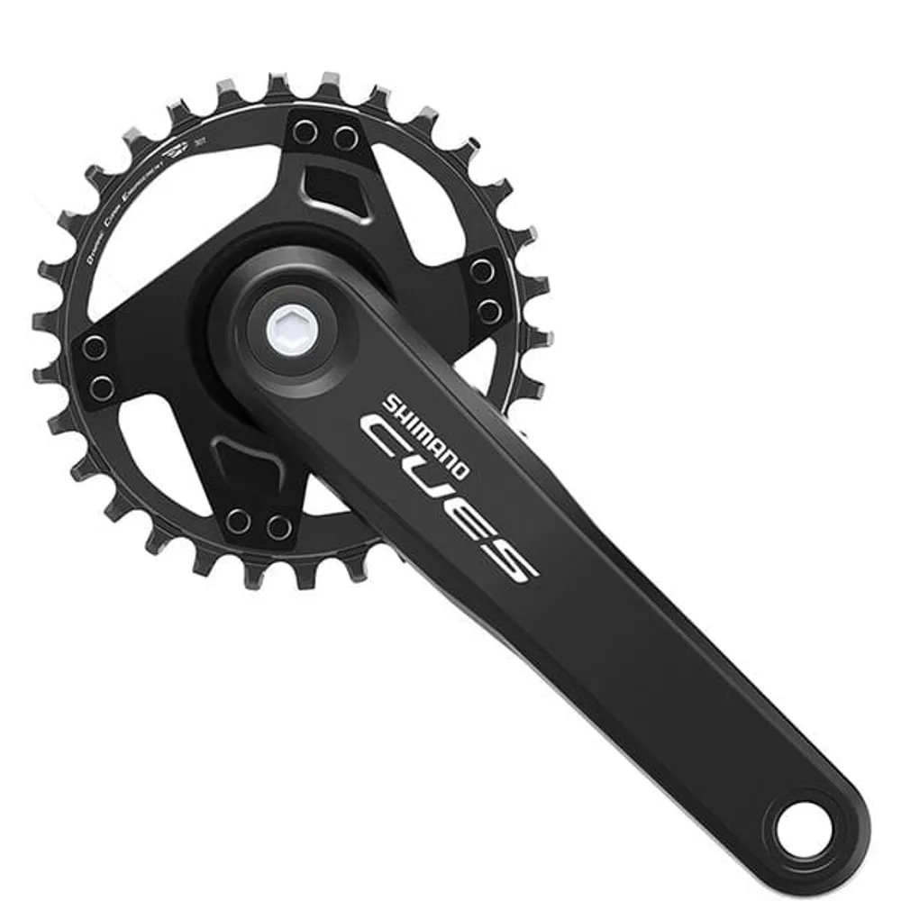 uPRISE Bikes Shimano FC-U4000 Cues Chainset - 9/10/11-Speed - Black | Price match, 365 day return s, 18-Month Warranty, Finance Available & Free UK Delivery