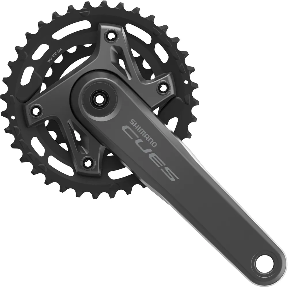 uPRISE Bikes Shimano FC-U6000 CUES 2 Piece 9/10/11-spd chainset - 36/22T Boost | Price match, 365 day return s, 18-Month Warranty, Finance Available & Free UK Delivery