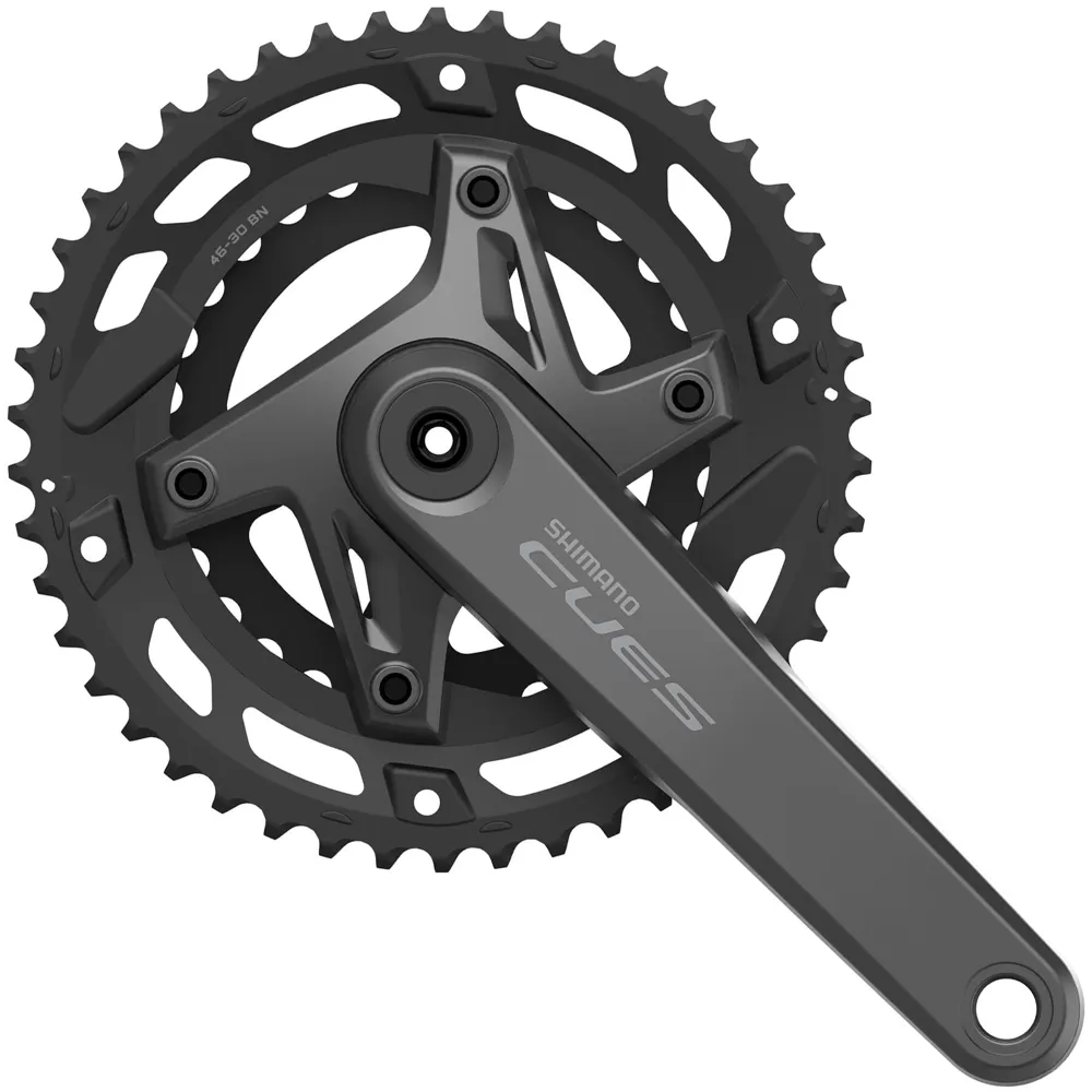 uPRISE Bikes Shimano FC-U6000 CUES 2 Piece Design 9/10/11-speed Chainset | Price match, 365 day return s, 18-Month Warranty, Finance Available & Free UK Delivery