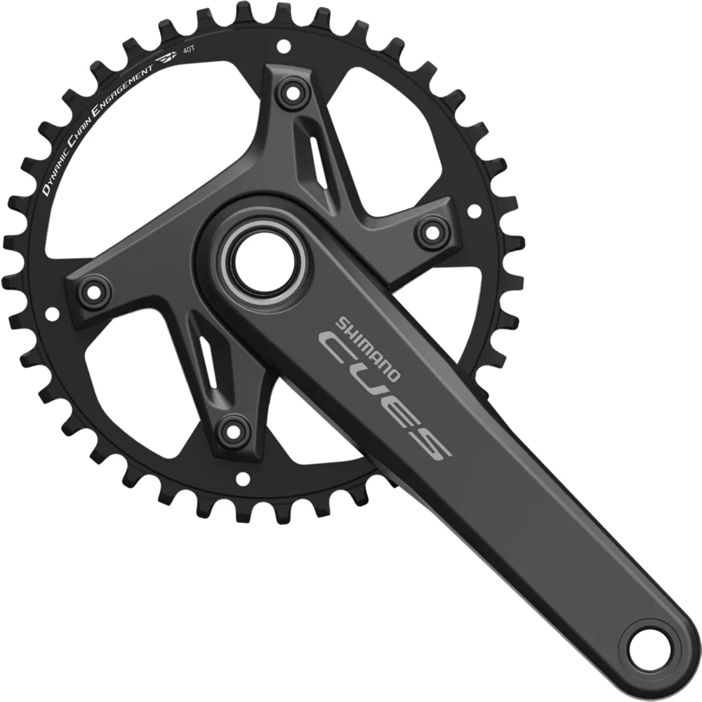 uPRISE Bikes Shimano FC-U6040-1 CUES 9/10/11 Speed 2 HollowTech II Chainset | Price match, 365 day return s, 18-Month Warranty, Finance Available & Free UK Delivery