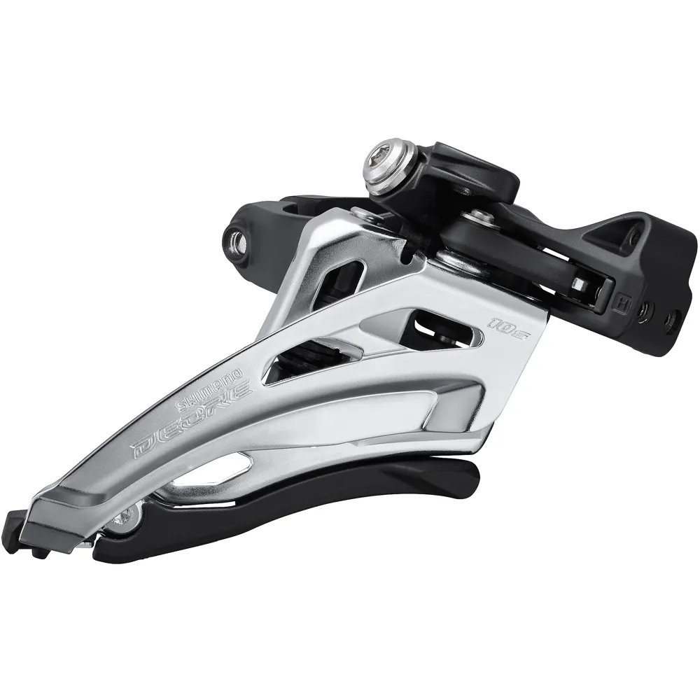 uPRISE Bikes Shimano FD-M4100 Deore Double 10-Speed Front Mech - Side Swing Mid Clamp | Price match, 365 day return s, 18-Month Warranty, Finance Available & Free UK Delivery