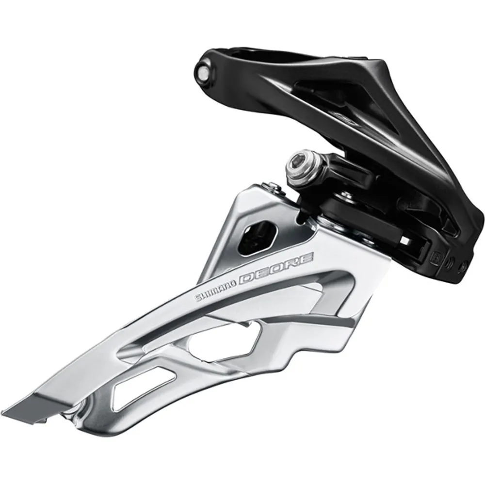 uPRISE Bikes Shimano Deore M6000-H Triple High Clamp Side Swing Front Mech | Price match, 365 day return s, 18-Month Warranty, Finance Available & Free UK Delivery
