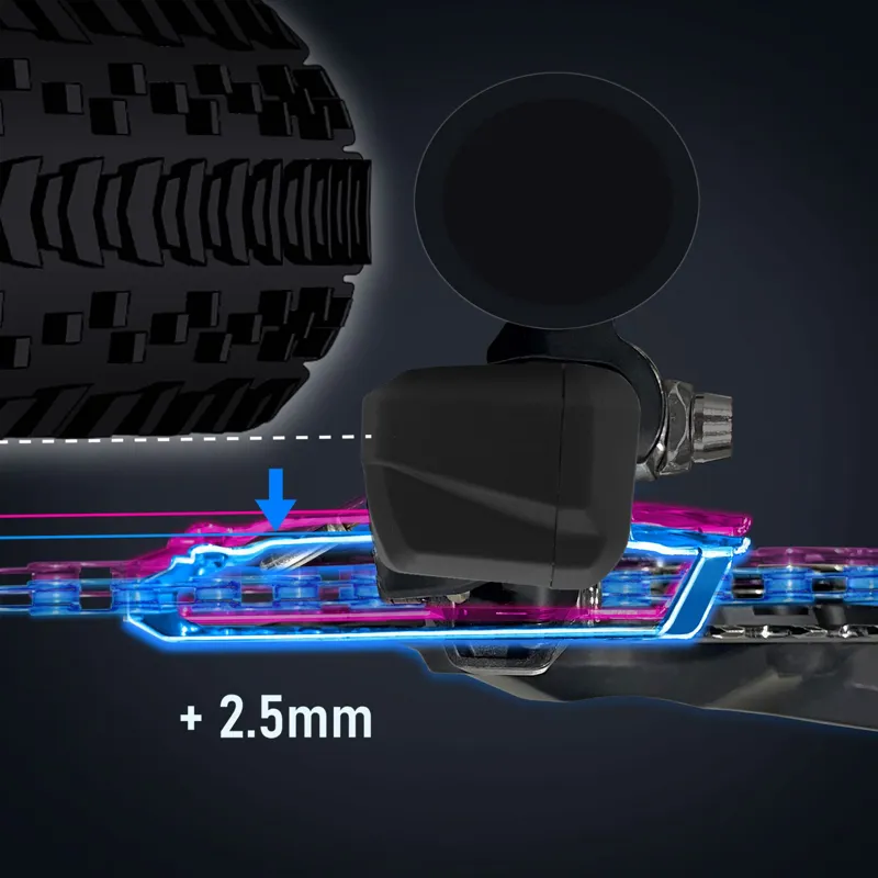 Shimano FD-RX825 GRX Di2 12-Speed Double Braze-On Front Mech-3