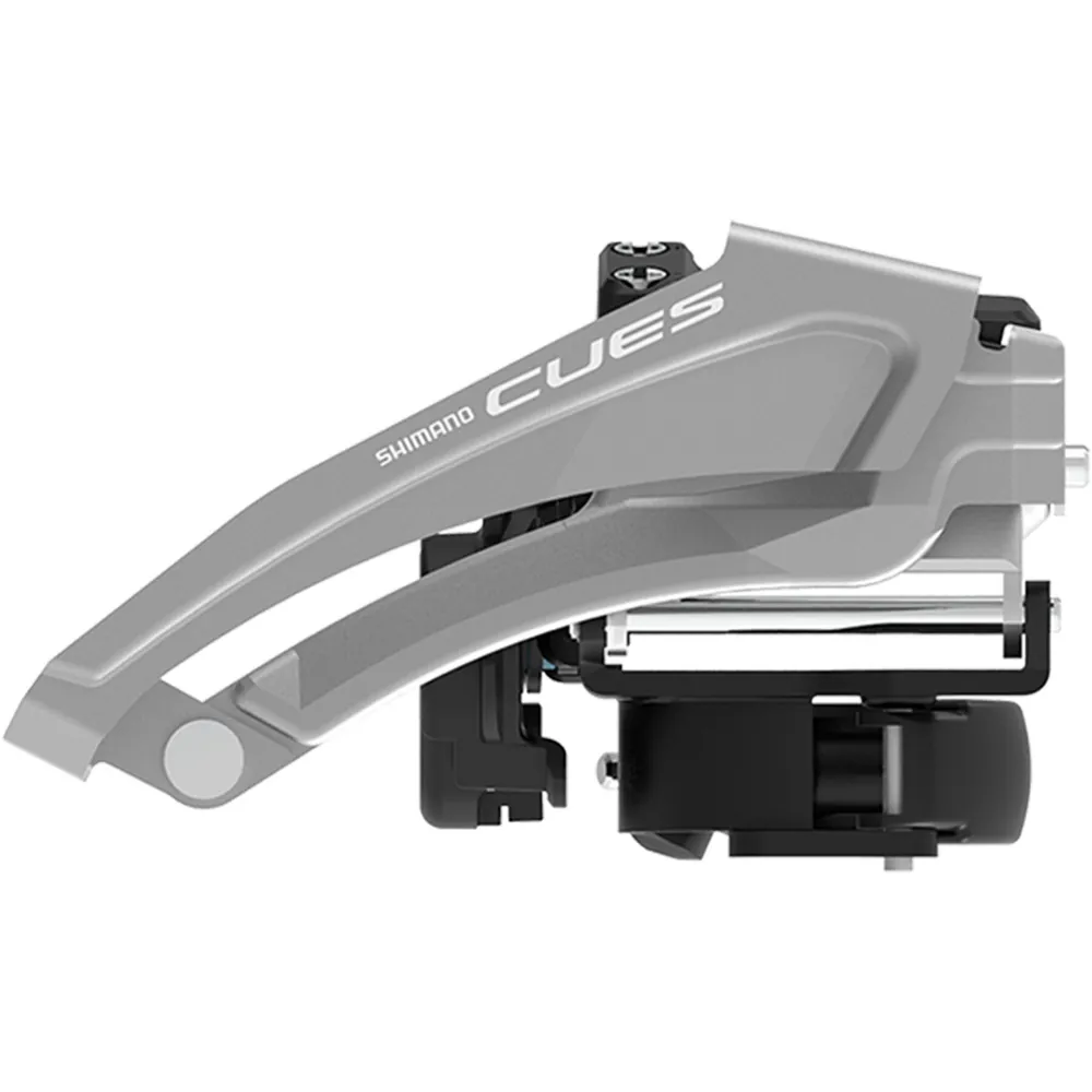 uPRISE Bikes Shimano FD-U4010-L CUES Double 9-speed Low Clamp Top Swing Front Mech | Price match, 365 day return s, 18-Month Warranty, Finance Available & Free UK Delivery