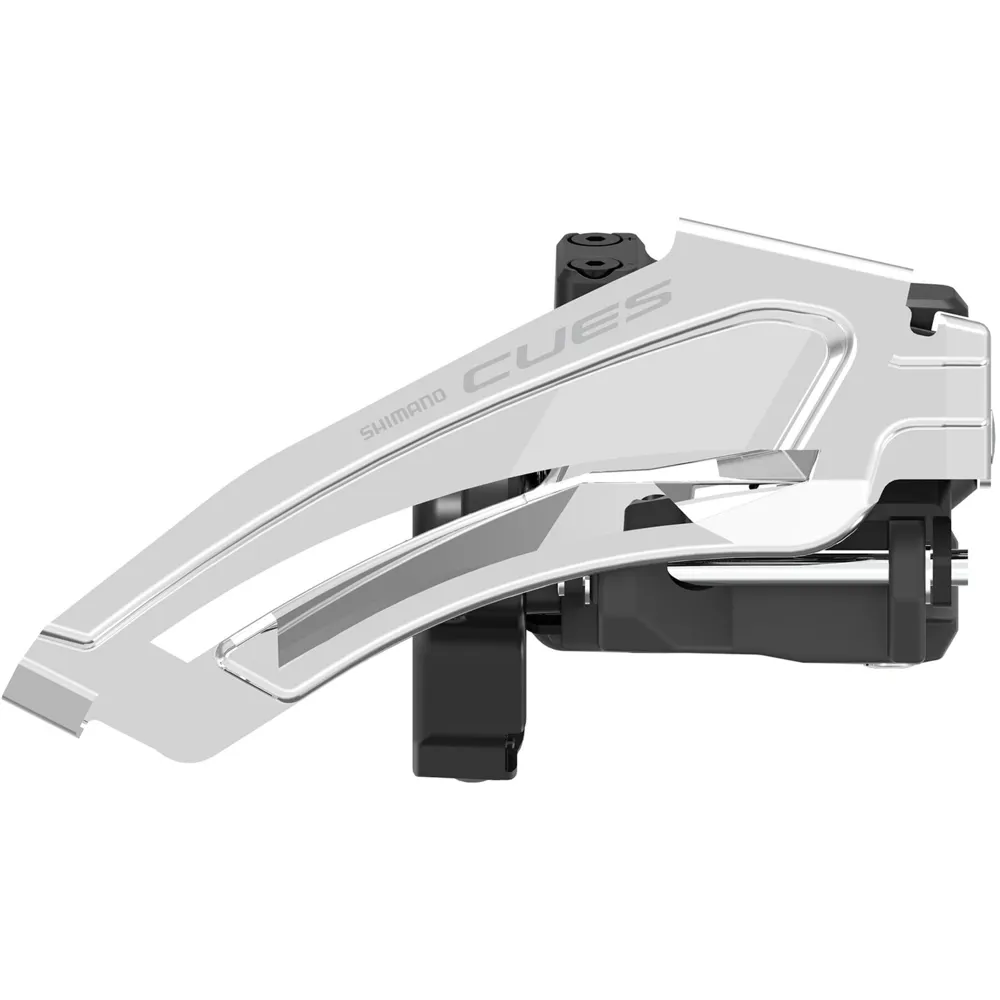 uPRISE Bikes Shimano FD-U6010-L CUES Double 10/11spd Low Clamp Top Swing Front Mech | Price match, 365 day return s, 18-Month Warranty, Finance Available & Free UK Delivery