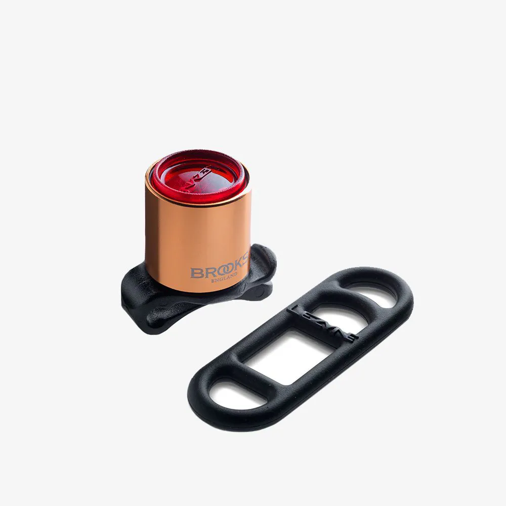 uPRISE Bikes Brooks Femto LED Rear Light - Copper | Price match, 365 day return s, 18-Month Warranty, Finance Available & Free UK Delivery