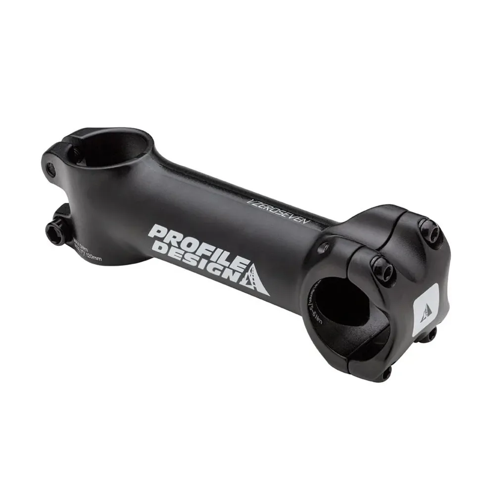 uPRISE Bikes Profile Design 1/ZeroSeven Alloy Stem - 7 Degree - Black | Price match, 365 day return s, 18-Month Warranty, Finance Available & Free UK Delivery