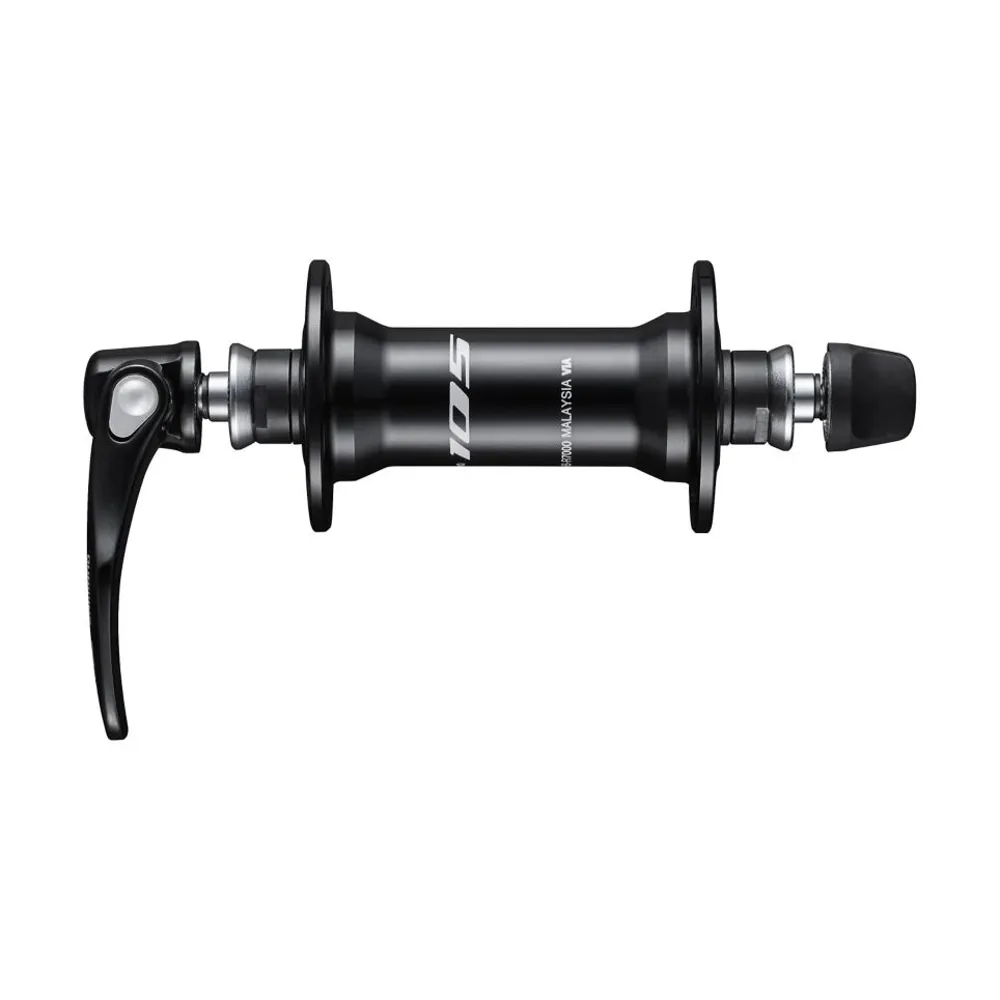 uPRISE Bikes Shimano HB-R7000 105 QR Front Hub - Black | Price match, 365 day return s, 18-Month Warranty, Finance Available & Free UK Delivery